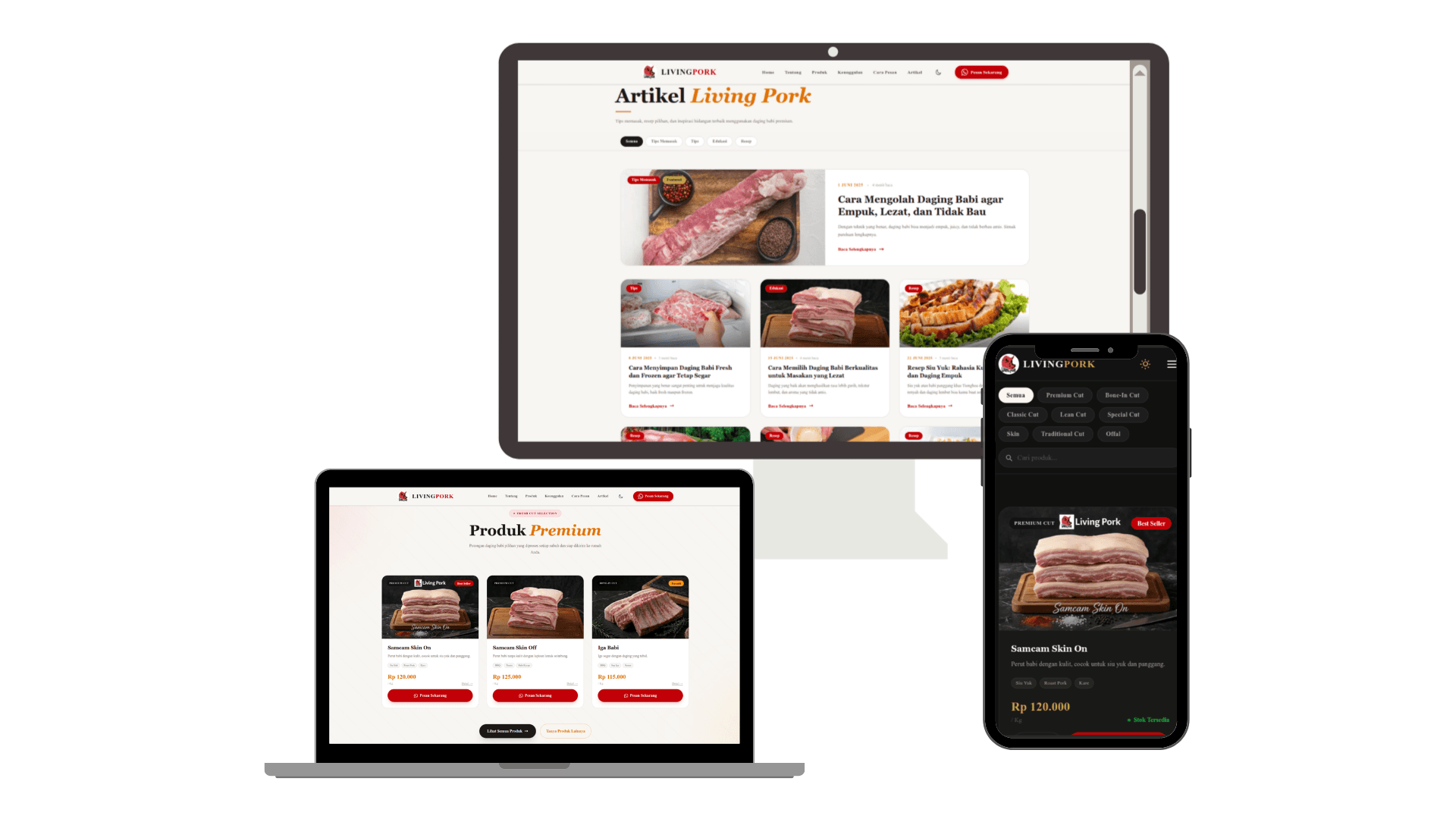 Website Toko Online Otomatis & Sistem Kelola Stok